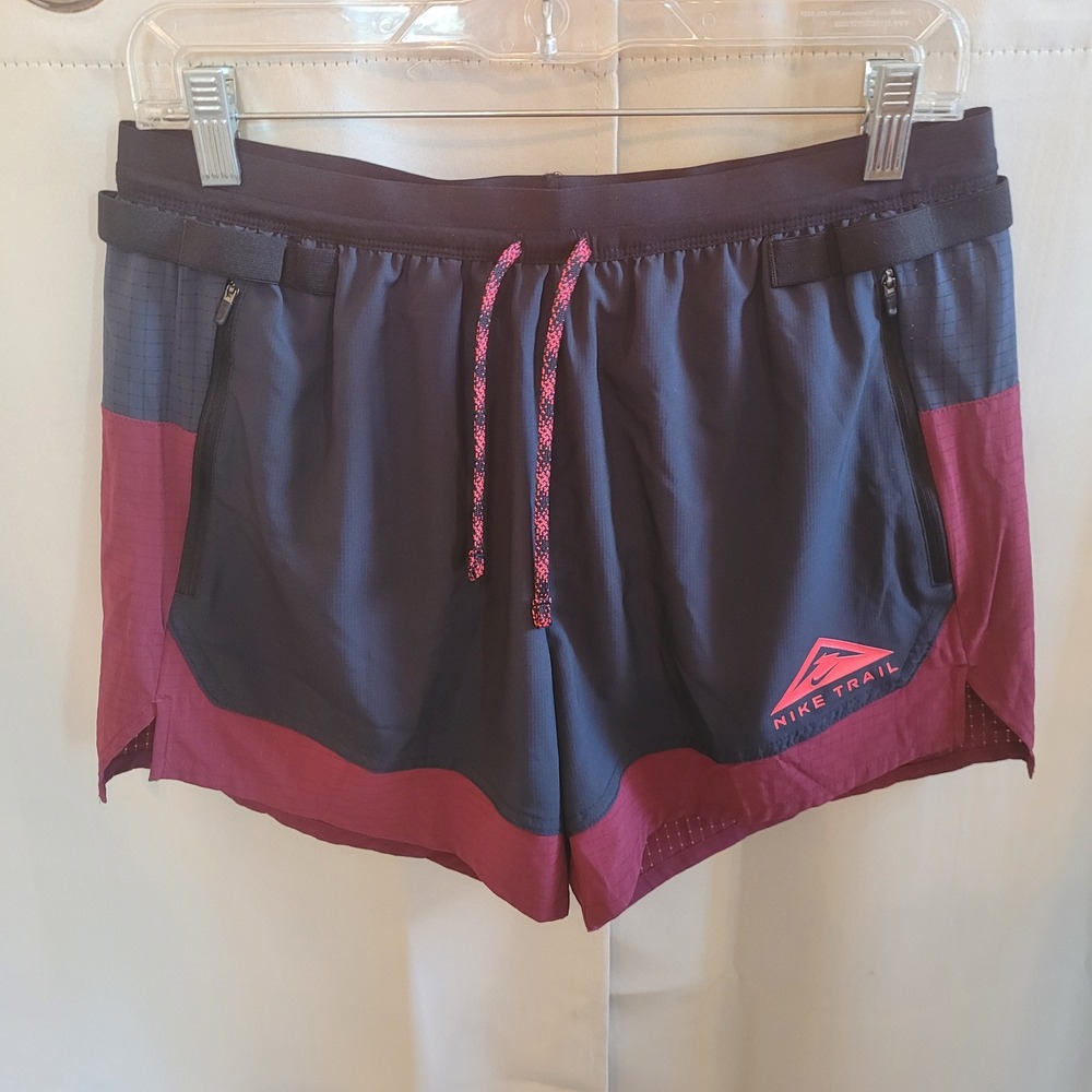 Nike Trail Womens Running Shorts Medium Dri-FIT Ripstop Gorpcore Hiking 21651